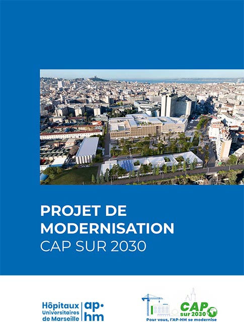 Couverture de la brochure sur le projet de modernisation Cap sur 2030